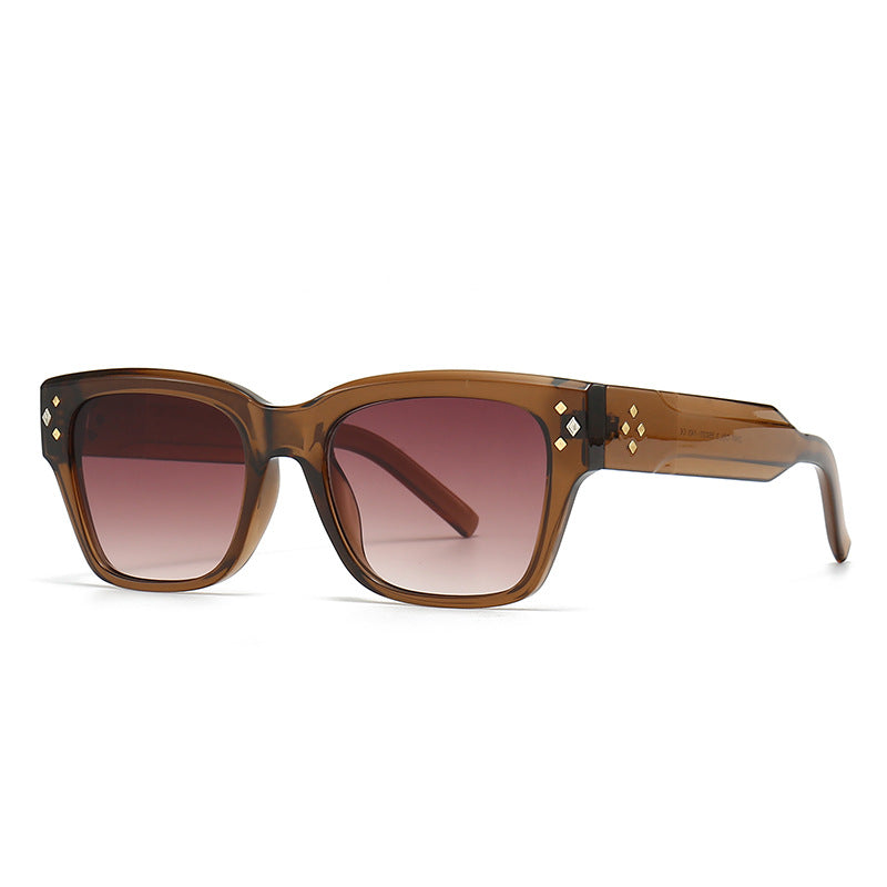 Vintage Square Artsy Sunglasses